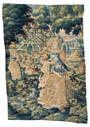 Antique 16th Century French Aubusson Tapestry