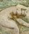 Mid-Century Modern Mid-Century Modern 3-D Fiberglass Low Relief Sculpture Crouching Woman For Sale - Image 3 of 6