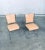 Beige Set of Postmodern Italian Design Leather Dining Chair Set by Segis, 1990s For Sale - Image 8 of 18