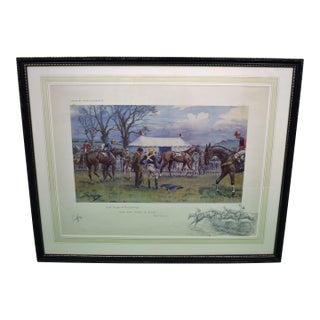 "Oh! To Be in England Now That April's There" (Robert Browning) by Charles "Snaffles" Johnson Payne For Sale