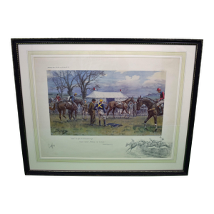 "Oh! To Be in England Now That April's There" (Robert Browning) by Charles "Snaffles" Johnson Payne