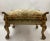 Pair of French Style Benches with French-Natural Nailheads, "antique-gold style" finish. By Danny Cannon Custom...