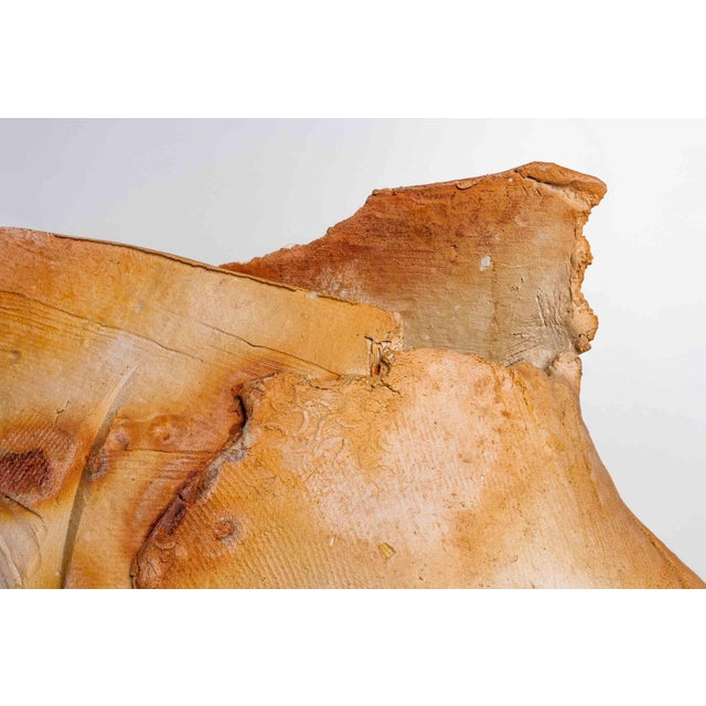 Ceramic 1980s Poul Soldner Raku-Fired Crazed Pedestal Piece Vessel For Sale - Image 7 of 9