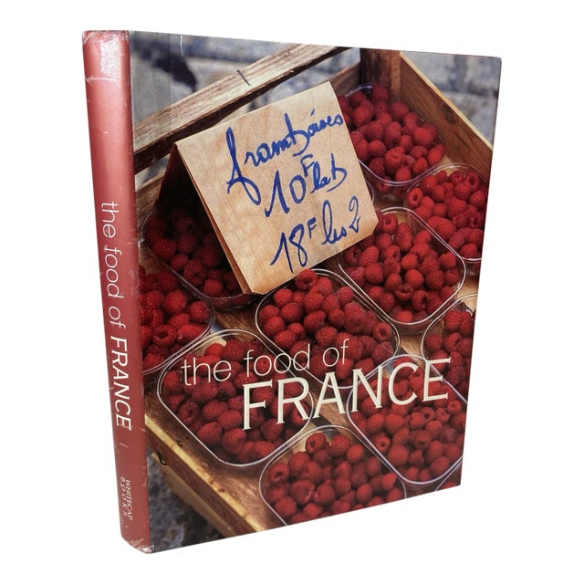 The Food of France by Kay Halsey and Lulu Grimes Hardcover Book For Sale