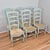 Late 20th Century Habersham Plantation French Country Painted Ladder Back Rush Seat Dining Side Chairs, Assembled Set of 6 For Sale - Image 18 of 18