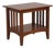 Ethan Allen Cherry Mission Style End Table For Sale