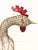 Vintage Wire Folk Art Rooster Egg Basket For Sale In New York - Image 6 of 9