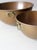 Vintage Copper Mixing Bowls With Hanging Rings Pair For Sale - Image 6 of 13