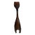 Vintage 1965 Witco Carved Cedar Cat Floor Sculpture 34" Mid Century Modern Tiki - Original White & Orange Eyes Description...