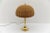 Mid-Century Modern Vintage Rarttan and Brass Table Lamp, Italy, 1960s For Sale - Image 3 of 17