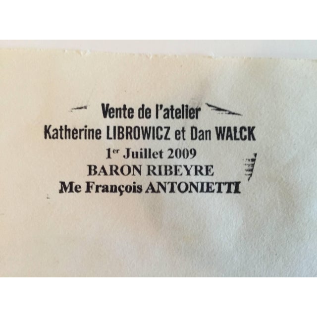 Early 20th Century Katherine Librowicz, Village Harbour For Sale - Image 5 of 5