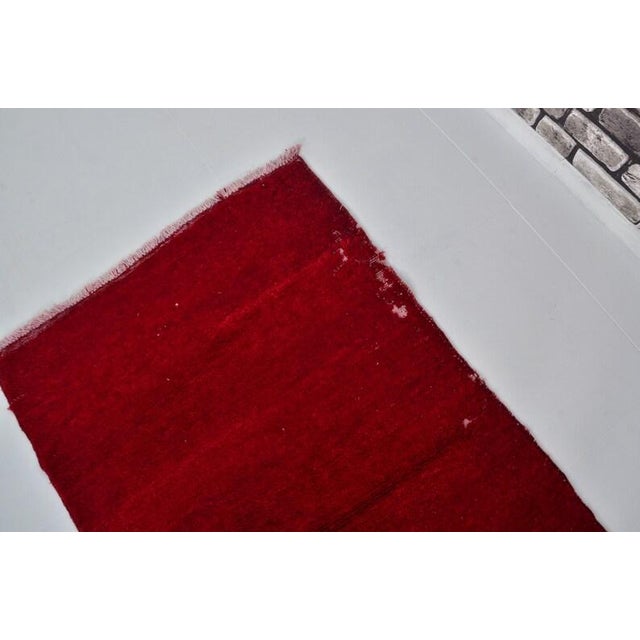 Vintage Anatolian Angora Wool Rug For Sale - Image 10 of 10