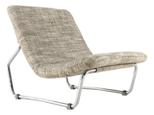 Vintage Metal Hierden Armchair, 1970s