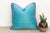 Neelam Blue Dotted Ahir Handloom Pillow For Sale In Los Angeles - Image 6 of 6