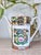 White Vintage Lotus Bloom Famille Rose With Gilded Accents Hand Painted Canton-Guangcai Porcelain Chinese Tea Pot For Sale - Image 8 of 12