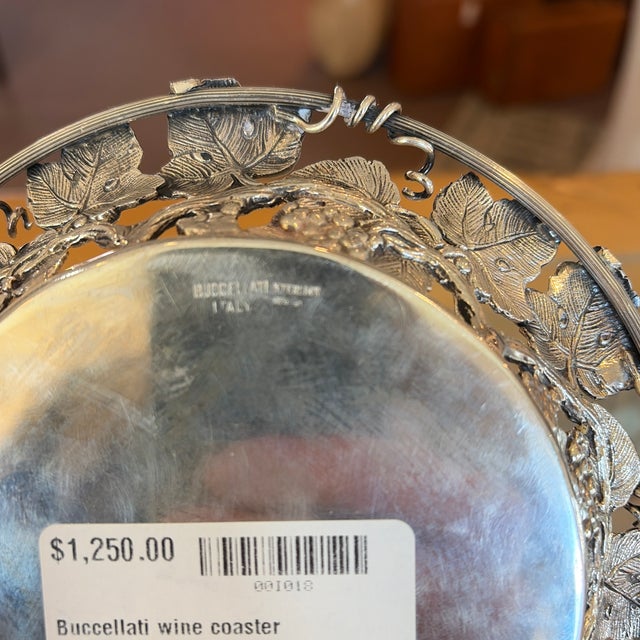 Buccellati 1930s Buccellati Wine Coaster For Sale - Image 4 of 4