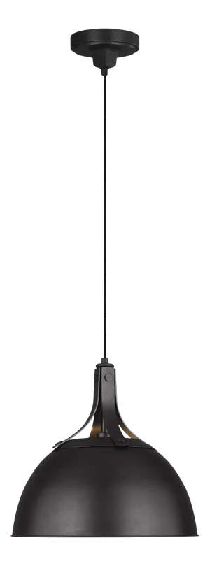 Thomas O'Brien by Visual Comfort Studio Logan Medium Pendant, Black