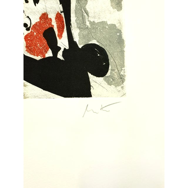 Jean Miotte - Abstract Composition - Etching 1994 For Sale - Image 4 of 8