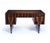 Art Deco Italian Macassar Ebony Desk with Leather Top, 1950s For Sale - Image 3 of 18