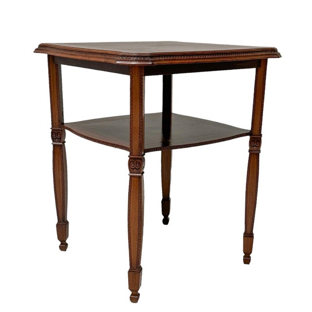 Arts & Crafts Art Nouveau Side Table by K.P.C. by Bazel, 1900s For Sale - Image 7 of 11