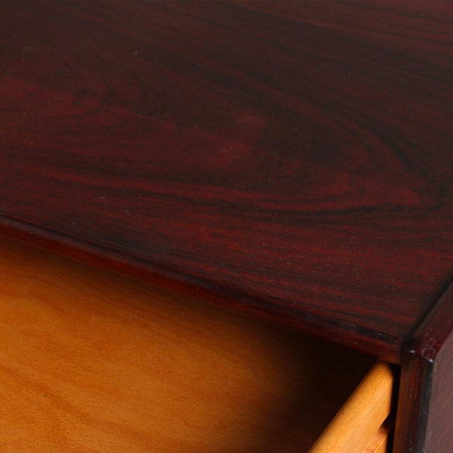 Model 530 writing desk designed by Gianfranco Frattini for Bernini in 1957, early production. This desk represents the...