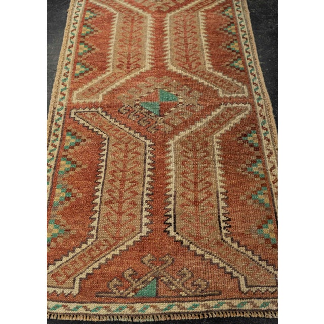 Turkish Mini Rug Oriental Hand Knotted Vintage Rug 1'9" x 3'1" #21160 Explore a curated collection of hallway runners,...