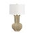 Bring warmth and elegance to any room with the Lyla Beige Glaze Ceramic Table Lamp. This charming piece features a hand-...