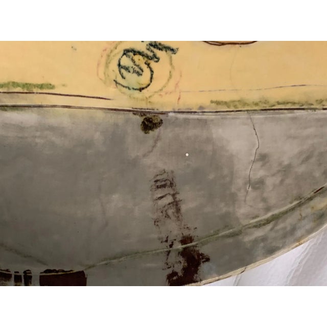 Mid 20th Century "La Mujer de Juan" Glazed Pottery Charger For Sale In Palm Springs - Image 6 of 8