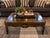 Chinoiserie 1980s Drexel Heritage "Et Cetera" Chinoiserie Burlwood & Lacquer Coffee Table For Sale - Image 3 of 4