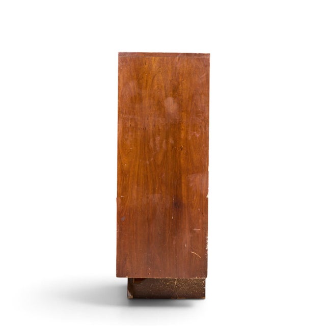 Mid 20th Century Witco Style Pulaski Oceanic Mid Century Highboy Dresser Armoire For Sale - Image 5 of 8