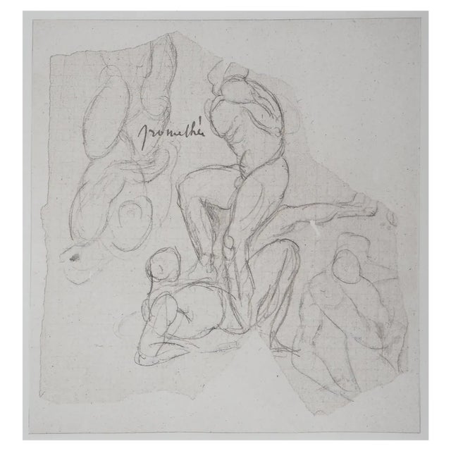 After Auguste Rodin, Prométhée, Engraving For Sale