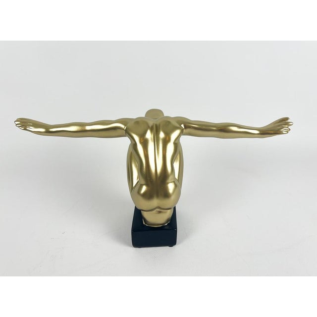 Plastic Polycarbonate Fitness Swimmer Sculpture from Kare, 2000s For Sale - Image 7 of 17