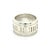 Tiffany & Co Estate Atlas Ring Size 5.25 Silver 11 mm For Sale In New York - Image 6 of 6