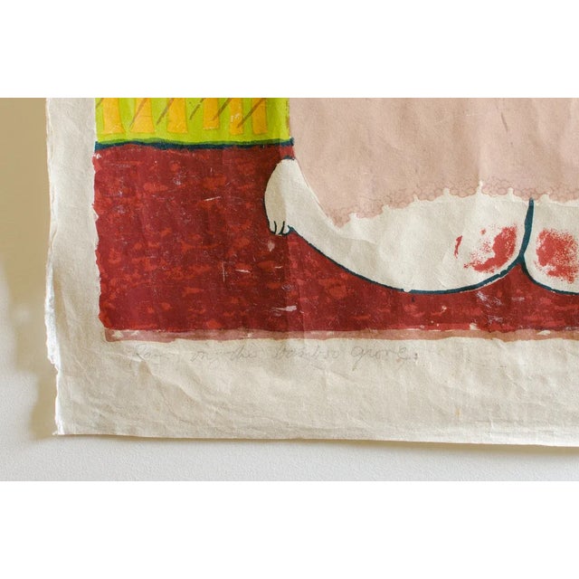 An outstanding original artist proof edition color serigraph (or hand-pulled silkscreen), by renowned Japanese-born...