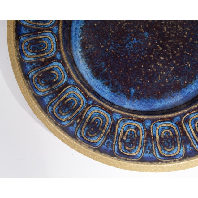 Ceramic Stoneware Dish by Maria Philippi Søholm for Stentøj Denmark For Sale - Image 7 of 9