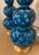 Ceramic Vintage Blue Glazed Ceramic Table Lamps - A Pair For Sale - Image 7 of 12
