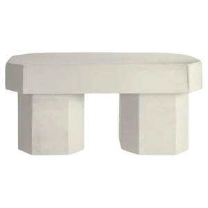 Viva White Bench by Houtique