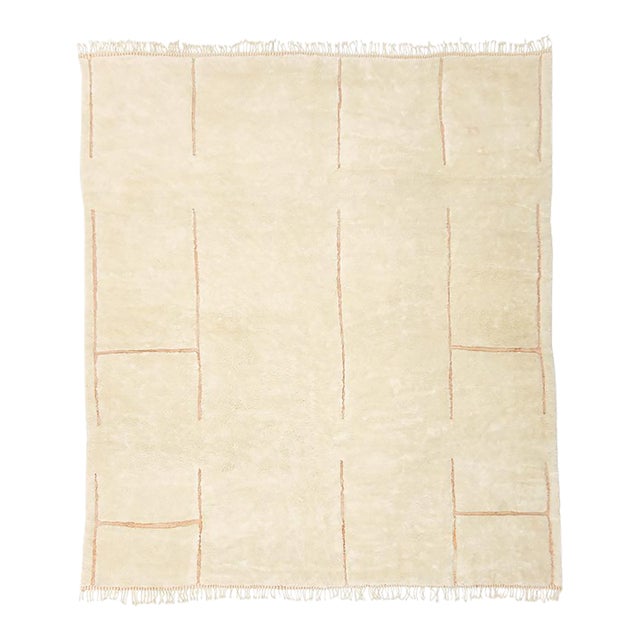 Premium Oversize Hand-Knotted Wool Rug | 12'9" X 11'4" | One of a Kind For Sale