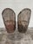 Rustic Industrial Metal Outdoor Chairs - A Pair For Sale - Image 4 of 9
