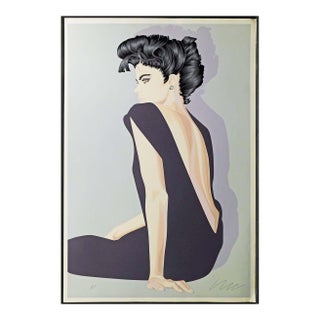 Robert Blue "Katherine" Serigraph on Paper Unframed Hand Signed For Sale