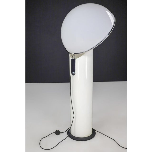 Black Italian Floor Lamp by Ennio Chiggio for Lumenform, 1973 For Sale - Image 8 of 18