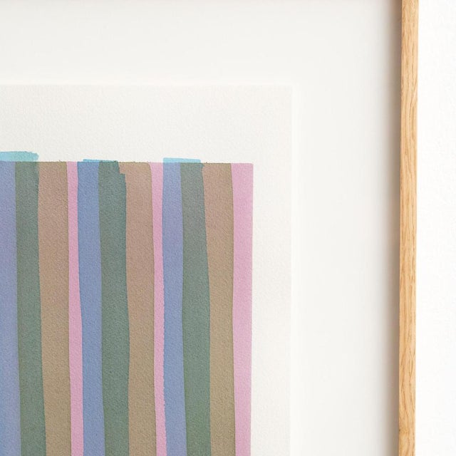 Enrico Della Torre, Abstract Composition, 2015, Watercolor For Sale - Image 6 of 10