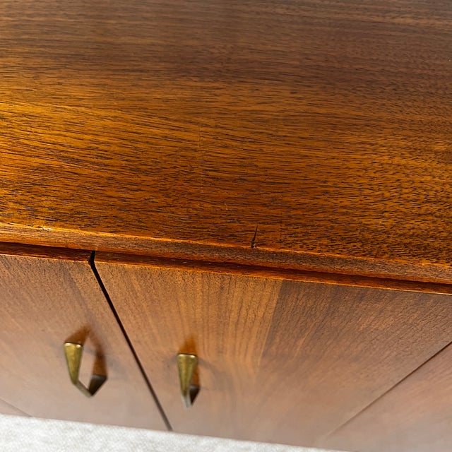 Mid-Century Modern Buffet Bas en Placage Teck, 1960s For Sale - Image 16 of 18