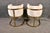 1970s Mid Century Barrel Side Chairs- Pair For Sale - Image 5 of 11