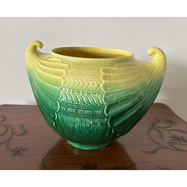 Ceramic Cachepot by Dresser for S.C.I. Laveno, 1910 For Sale - Image 3 of 15