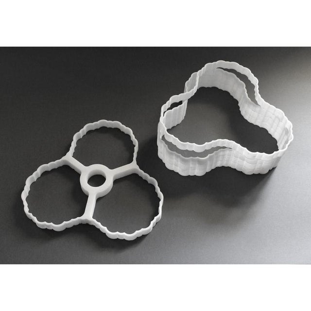 Stripes A7 Decorative Hanging Lamp in Afyon White Marble by Bufalini Marmi For Sale - Image 11 of 14