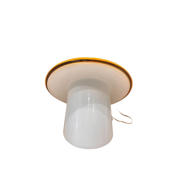 Glass Vasetto Table Lamps in Murano Glass by Vistosi, Italy, 1970s, Set of 2 For Sale - Image 7 of 15