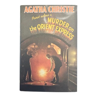 Murder on the Orient Express Agatha Christie Poirot Facsimile Hardcover Book For Sale