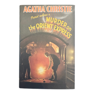 Murder on the Orient Express Agatha Christie Poirot Facsimile Hardcover Book