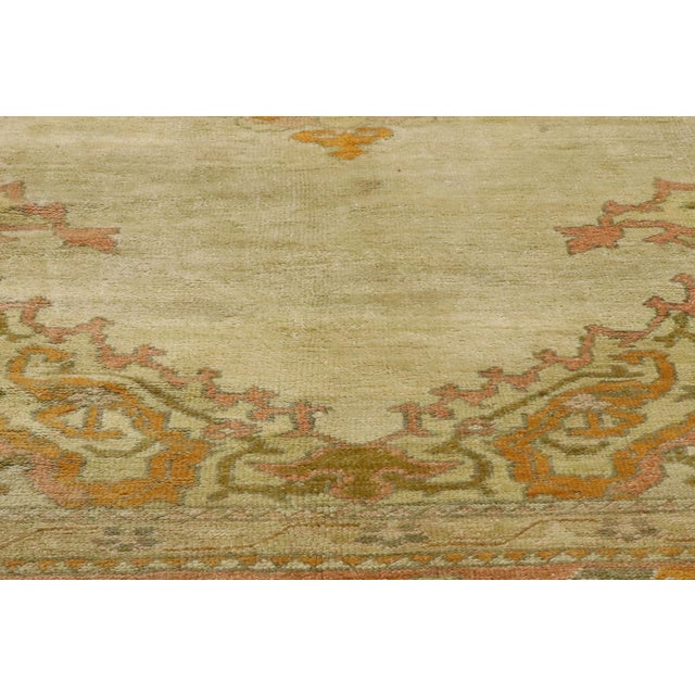 Textile Late 19th Century Turkish Oushak Rug, 11'08 X 16'00 For Sale - Image 7 of 12